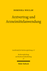 Cover von 'Arztvertrag und Arzneimittelanwendung'