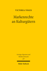 Cover of 'Markenrechte an Kulturgütern'