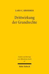 Cover von 'Drittwirkung der Grundrechte'