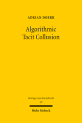 Cover von 'Algorithmic Tacit Collusion'