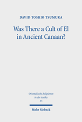 Cover of 'Was There a Cult of El in Ancient Canaan?'
