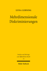 Cover of 'Mehrdimensionale Diskriminierungen'
