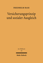 Cover of 'Versicherungsprinzip und sozialer Ausgleich'
