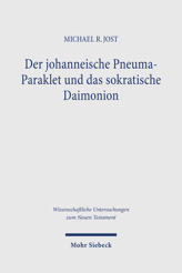 Cover von 'Der johanneische Pneuma-Paraklet und das sokratische Daimonion'