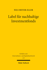 Cover of 'Label für nachhaltige Investmentfonds'