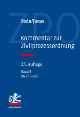 Cover von 'Kommentar zur Zivilprozessordnung'