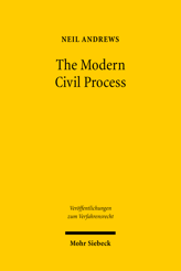Cover of 'The Modern Civil Process'