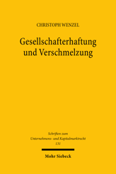 Cover von 'Gesellschafterhaftung und Verschmelzung'