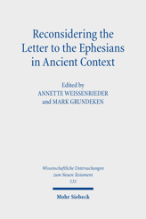 Cover of 'Reconsidering the Letter to the Ephesians in Ancient Context'