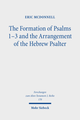 Cover of 'The Formation of Psalms 1–3 and the Arrangement of the Hebrew Psalter'