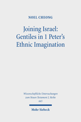 Cover von 'Joining Israel: Gentiles in 1 Peter's Ethnic Imagination'