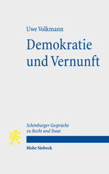 Cover von 'Demokratie und Vernunft'