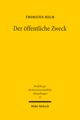 Cover von 'Der öffentliche Zweck'