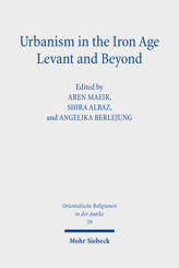 Cover of 'Urbanism in the Iron Age Levant and Beyond'