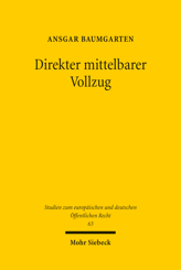 Cover of 'Direkter mittelbarer Vollzug'