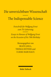Cover of 'Die unverzichtbare Wissenschaft – The Indispensable Science'