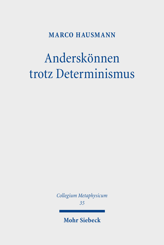 Cover von 'Anderskönnen trotz Determinismus'