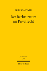 Cover von 'Der Rechtsirrtum im Privatrecht'