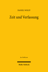 Cover von 'Zeit und Verfassung'