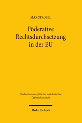 Cover von 'Föderative Rechtsdurchsetzung in der EU'