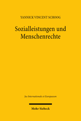 Cover von 'Sozialleistungen und Menschenrechte'