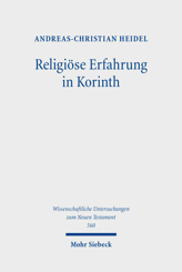 Cover von 'Religiöse Erfahrung in Korinth'