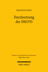 Cover von 'Durchsetzung der DSGVO'