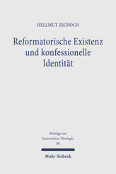 Cover of 'Reformatorische Existenz und konfessionelle Identität'