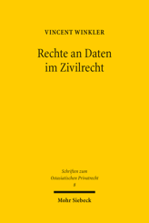 Cover of 'Rechte an Daten im Zivilrecht'