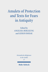Cover of 'Amulets of Protection and Texts for Fears in Antiquity'