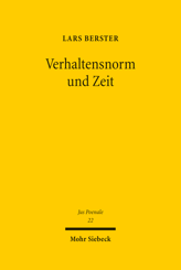 Cover von 'Verhaltensnorm und Zeit'