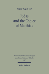 Cover of 'Judas and the Choice of Matthias'