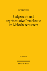 Cover von 'Budgetrecht und repräsentative Demokratie im Mehrebenensystem'