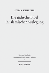Cover of 'Die jüdische Bibel in islamischer Auslegung'