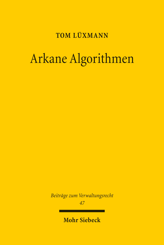 Cover of 'Arkane Algorithmen'
