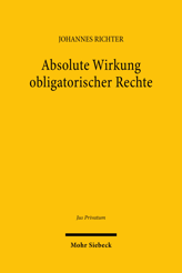 Cover von 'Absolute Wirkung obligatorischer Rechte'