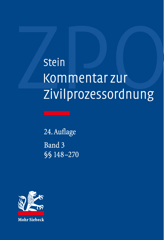 Cover von 'Kommentar zur Zivilprozessordnung'