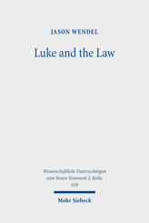 Cover of 'Luke and the Law'