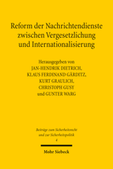 Cover of 'Reform der Nachrichtendienste zwischen Vergesetzlichung und Internationalisierung'