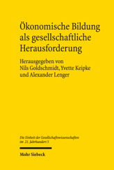 Cover of 'Ökonomische Bildung als gesellschaftliche Herausforderung'