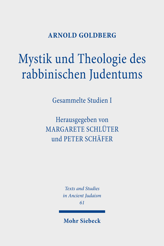 Cover of 'Mystik und Theologie des rabbinischen Judentums'