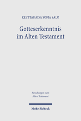 Cover of 'Gotteserkenntnis im Alten Testament'