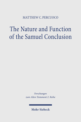 Cover von 'The Nature and Function of the Samuel Conclusion'