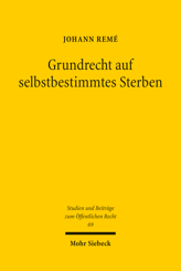 Cover von 'Grundrecht auf selbstbestimmtes Sterben'