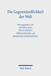 Cover of 'Die Gegenständlichkeit der Welt'