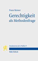 Cover von 'Gerechtigkeit als Methodenfrage'