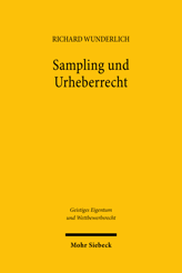 Cover of 'Sampling und Urheberrecht'