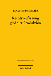 Cover of 'Rechtsverfassung globaler Produktion'