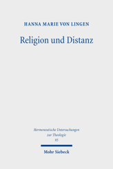 Cover of 'Religion und Distanz'