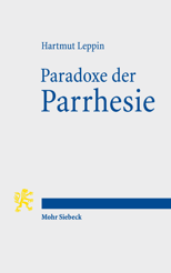 Cover of 'Paradoxe der Parrhesie'